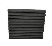 10 pcs 12"x12"x1" Acoustic Foam Black Panel Tiles Wall Record Studio Sound Proof