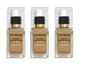 Pack of 3 Covergirl Vitalist Healthy Elixir Foundation, Classic Tan 760 Exp 3/19