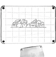 Camping Cutting Board | Portable Space Saving Cutting Board Foldable Chopping Board | Non-Slip Cutting Mat Food Grade Camping Accessories for Picnic