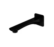 HC Sleek Black Rectangle Bath Outlet