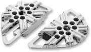 AN 10G Adj Passenger Floorboards Chrome Pr Dyna Switchback 12-16