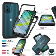 For Motorola edge 20 fusion 20 Pro Full Body Slim Armor Case with Front Frame