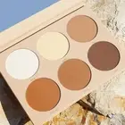 KARA BEAUTY PERFECTLY DEFINED 6-Pan Powder Contour Palette - VEGAN - NEW