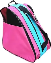 Roller Skate Bag, Canvas & Beach Tote Bag, Ice & Inline Skate Bag for Kids & Adults, Unisex Portable Inline Skates Carry Bag for Kids & Adults
