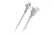 PUDNEY P4105 5m Power Extension Cable 3 Pin Plug to Socket 10A 230-240V AC 5m