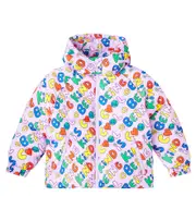 [Stella McCartney Kids] Stella McCartney Kids Printed puffer jacket Y 4 multicoloured