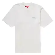 Supreme Washed Tag S/S Top White