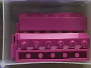 LEGO Parts - Magenta Brick 1 x 6 - No 3009 - QTY 10