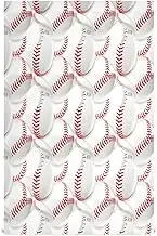 GAIREG Baseball Red White Kitchen Towels Set, 28x18 Bulk Kitchen Towels Modern, Set of 6