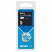 Sutton M4001100 - Button Die - Carbon: M11 x 1.5mm 1" OD