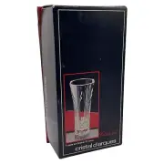 Vtg Lead Crystal Bud Vase Cristal D’Arques Chatelet 6.75" France New In Box