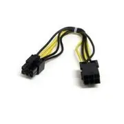 StarTech 8in 6 pin PCI Express Power Extension Cable - PCIEPOWEXT