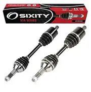 2 pc Sixity XTA Rear Left Right Axles compatible with Can-Am Outlander 1000 DPS EFI XT XT-P Mossy Oak Hunting Edition X mr xc 400 HO 500 4x4 570 650 6x6 North 800 800R 850 Outl 2007-2021