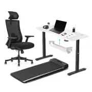 Lifespan Fitness WalkingPad M2 + ErgoDesk 1500mm White + Cable Management + DM9