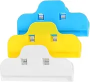 DECORNIJIA 3pcs Versatile Plastic Fixing Clips for Embroidery and Craft Projects Precision Assistance for Secure Rhinestone Art