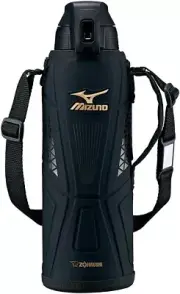 SD-FX15-BA ZOJIRUSHI Mizuno Water Bottle Stainless Cool Sports Bottle 1.5L Black