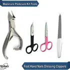 Podiatry Moon Shape Cutter Baby Nail Trimmer Cuticle Scissors Chiropody File