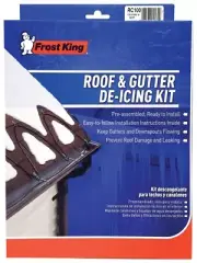 Frost King RC100 Automatic Electric Roof & Gutter De-Icing Cable Kit 100ft 500W