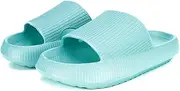 [sharllen] Cloud Slides for Kids Boys Girls House Slippers Comfy Kids Cloud Slippers for Boys Non-Slip Kids Slippers for Girls Beach Slide Sandals Black/White/Beige