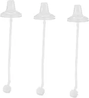 TOYANDONA Straw Bill Baby Bottle Toddler Drink Bottle One-Piece Nipples Easy to Clean 3 Pack