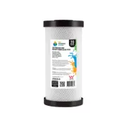 Carbon Block Water Filter Cartridge 10" x 4.5" Low Pressure Drop 20 Mic 4-13LPD