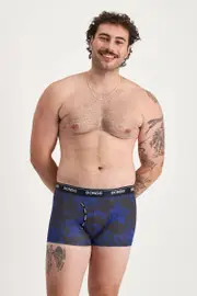 [Bonds] Bonds Men's Microfibre Guyfront Trunk Size: Medium, Recycled Polyester M Multicolor