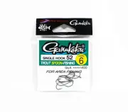 Gamakatsu 66257 Single Hook 52 Spoon Hook Size 6 (1385)