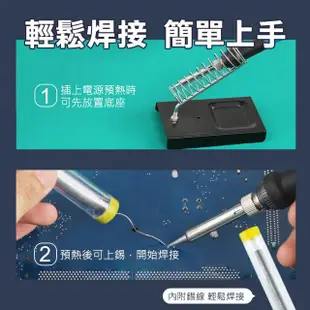 【邦邦科技】電烙鐵套裝組 15件工具包 可調溫電烙鐵 烙鐵頭 851-EG15(電烙鐵組 恆溫電烙鐵 焊接工具包)