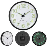 30CM Large Luminous Wall Clocks Glow In The Dark Silent Digital Clock Home Decor
