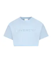 logo-print cotton T-shirt 12,8Y,6Y,4Y,14Y,6,12Y,10Y,12 sky-blue
