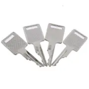4PK Keys A77313 D250 For Case Heavy Equipment Backhoe & Skid Steer Loader