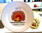 Disney Snoopy Pottery Barn Holiday Peanuts Plate Thanksgiving kid party SET 4