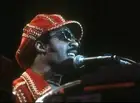 American musician Stevie Wonder performs onstage November 1974 Old Photo
