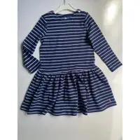 在飛比找ETMall東森購物網優惠-joules女童條紋打底衫長袖連衣裙