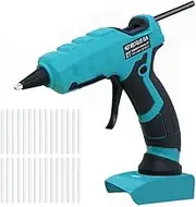 Electric Melt Glue Portable Cordl Glue Extrusion Tool Applicator for Home DIY Arts Crafts Handmade Adhesive Articles Quick Repairs Compatible with Battery