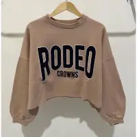 在飛比找蝦皮購物優惠-毛衣短款 RODEO CROWNS 抓絨