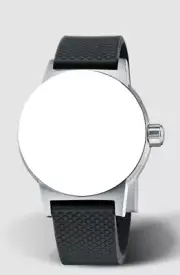 New ORIS 7500 BC3 day date black bracelet rubber watch strap 42010 20mm