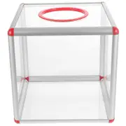 Raffle Box Clear Acrylic Raffle Box Game Lottery Box Case Acrylic Box For Ballot Raffle Wedding
