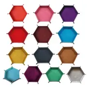 Dices Holder Storage Box Portable Folding Dices Tray for Bar Dices Game