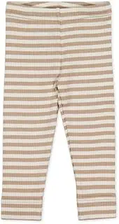 JAMIE KAY(ジェイミーケイ) JKCP251167 Girls Border Leggings, Beige, Beg