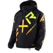 FXR CX F.A.S.T. Insulated Youth Snowmobile Jacket Inferno/Black Size 14