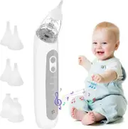Nasal Aspirator for Baby with 6 Silicone Tips Automatic Baby Nose Sucker Adjust