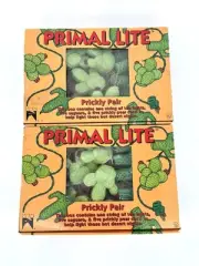 *NEW* 2 BOXES 1993 Primal Lite Prickly Pair Pear Saguaro Cactus String Lights