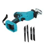 LABLT Cordless Electric Reciprocating Saw w/ 4× Blades Wood Cutting