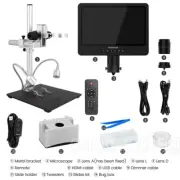 Andonstar AD249SM 10-inch UHD Screen Digital Microscope for Phone Repair & Arts