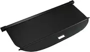Rear Trunk Cargo Cover Compatible With Lincoln Nautilus 2023-2025 Shield Shade Curtain Partition Board Privacy Blinds Security Accessories(Black)