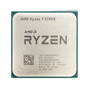 【現貨】amd Ryzen 7 5700x R7 5700x 3.4 GHz 8核16螺紋CPU處理器7nm L3=32