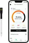 CHEF Iq Smart Thermometer Extra Probe No. 2, Bluetooth/Wifi Enabled, Allows Moni