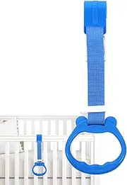 Baby Crib Pull Rings - Pull up Handles Walking Exercises Assistant | Colorful, Ergonomic, Playpen Accessories, Standing & Walking Practice Tool for Playpens, Cribs