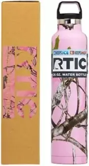 RTIC® 26 oz Insulated Bottle - PINK CAMO - New - Free Shipping